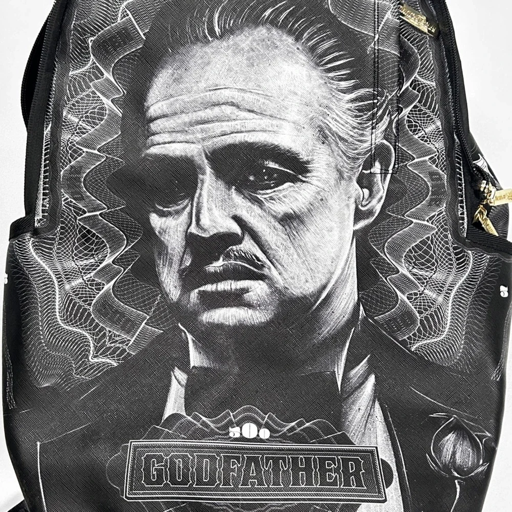 Sprayground x The Godfather Limited Edition Backpack - Rare / Needs Repair
